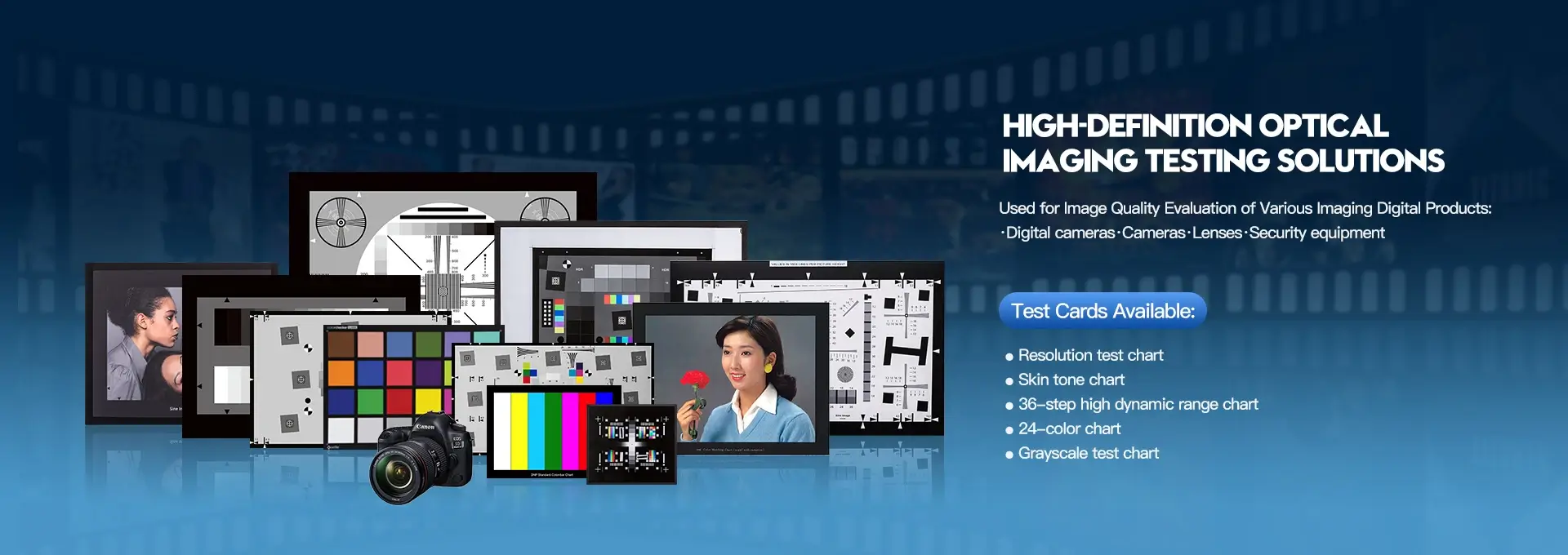 Test Charts banner